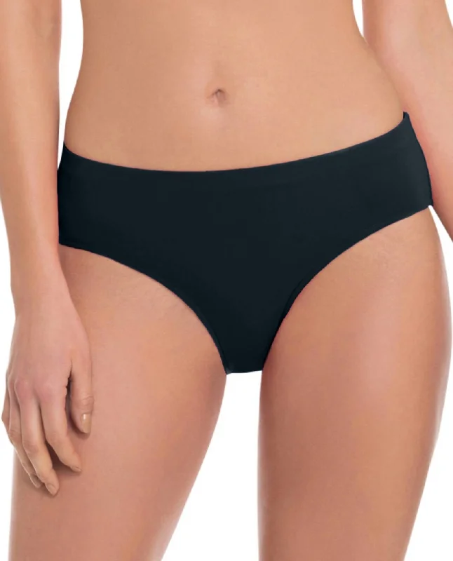 Women's Seasonal Apparel Full Brief Swim Bottom In Tutti Frutti Black