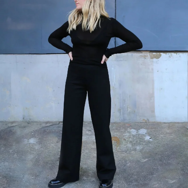 Women's Stylish Vacation Attire Tessuti Fabrics Avalon Pants
