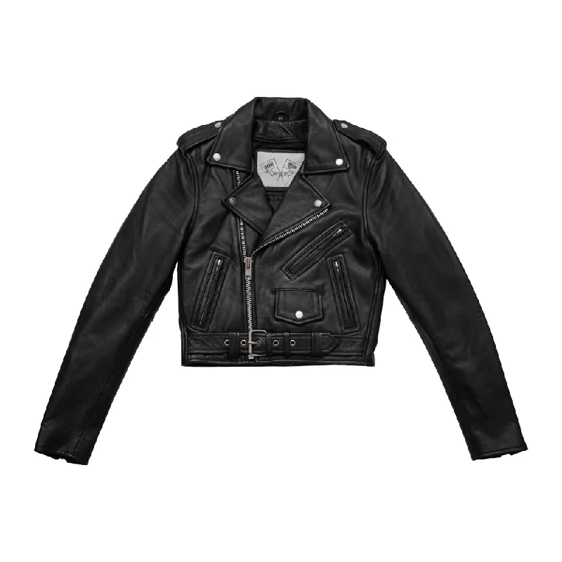 Women's Holiday Clothes Imogen - Women's Motorcycle Leather Jacket