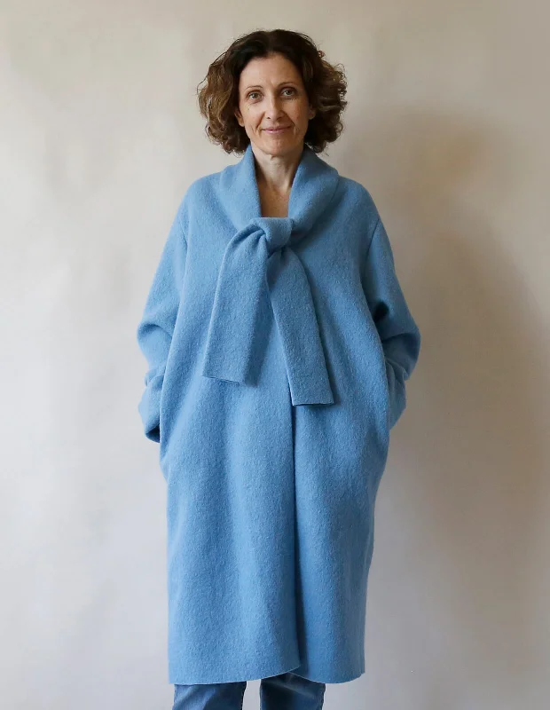 Women's Cozy Clothes The Maker's Atelier Tie Front Cardigan Coat