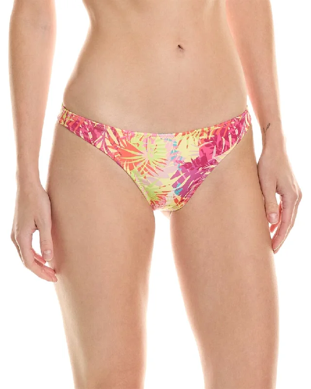 Women's Holiday Clothing Ramy Brook Palm Printed Isla Bikini Bottom