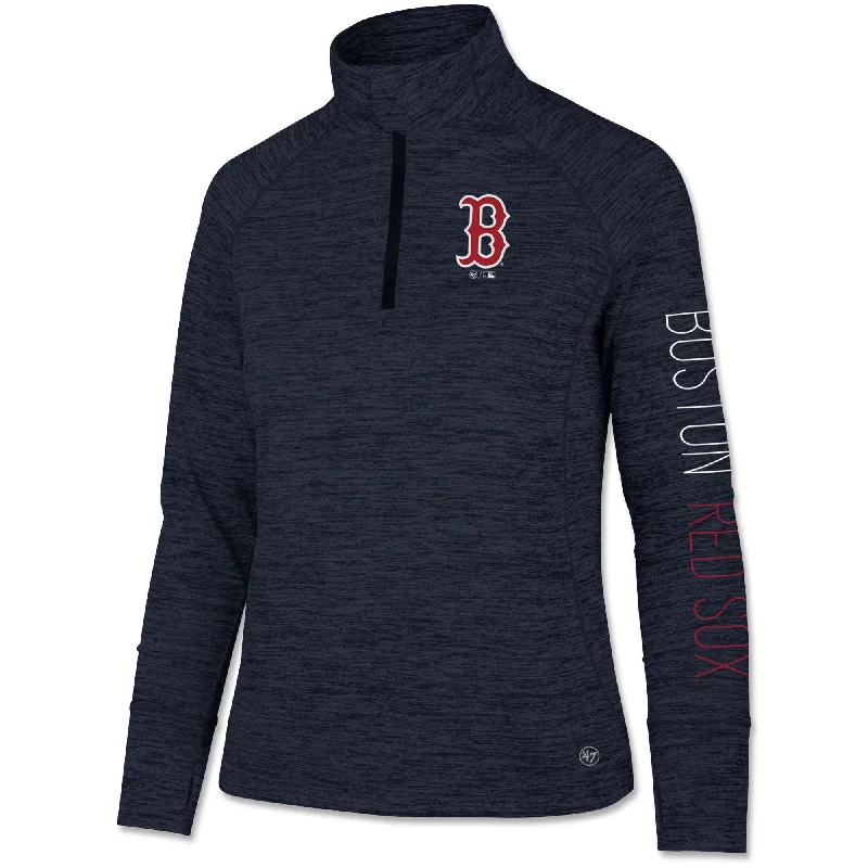 Fashionable Women's Clothing Ladies 47 Forward Impact 1/4 Zip - Navy