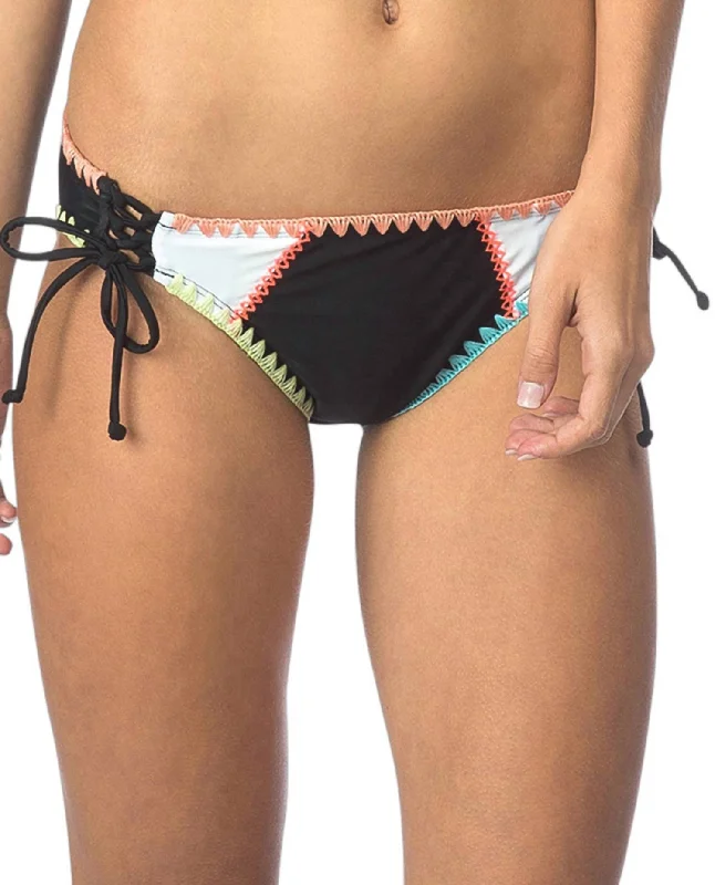 Comfortable Women's Attire Lace Up Hipster Bikini Bottom In Hob Keep The Piece