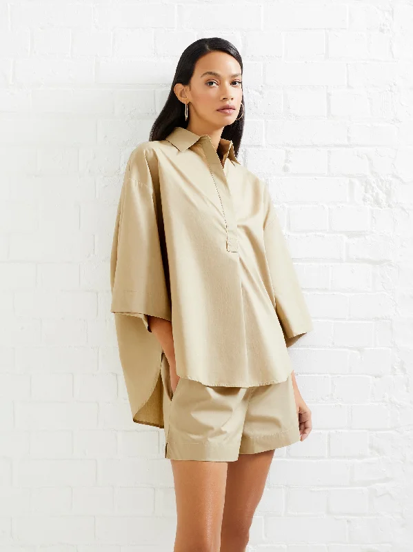 Women's Comfortable Lounge Garments Rhodes Poplin Shorts
