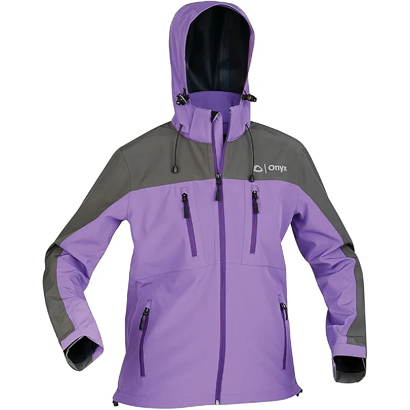 Classic Clothes For Women Onyx Women's STR Rain Jacket - Purple