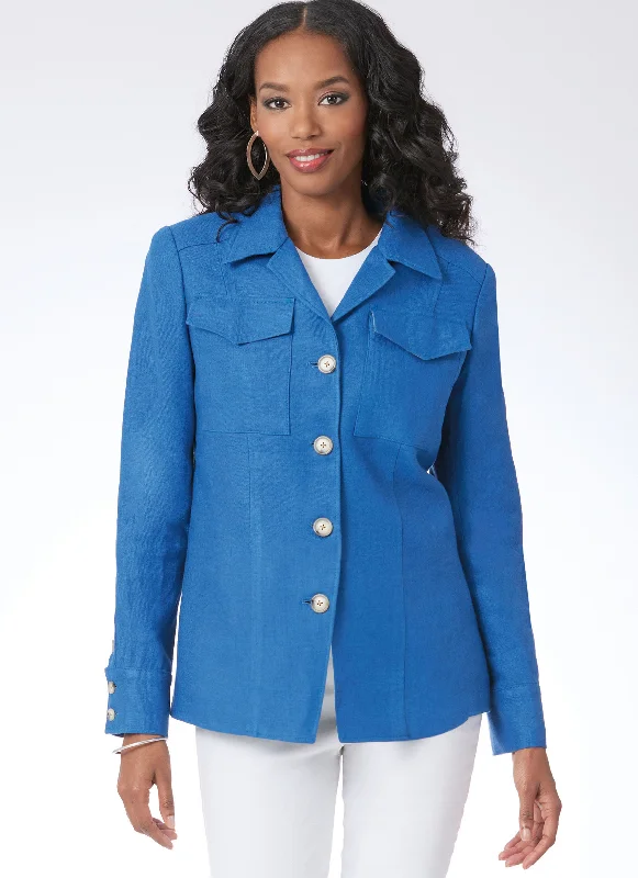 Women's Elegant Clothing Sets McCalls Jacket M8504