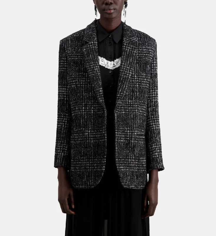 Women's Evening Wear Tweed Blazer