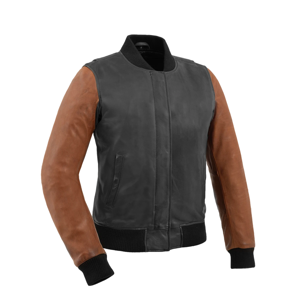 Women's Elegant Garments Lella Women's Motorcycle Leather Jacket