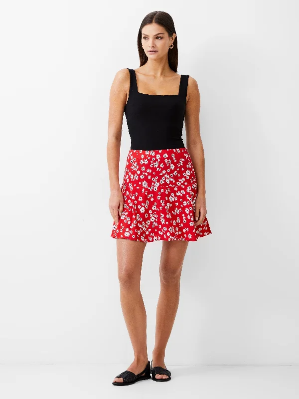 Women's Plus-Size Apparel Daisy Shasta Flippy Mini Skirt