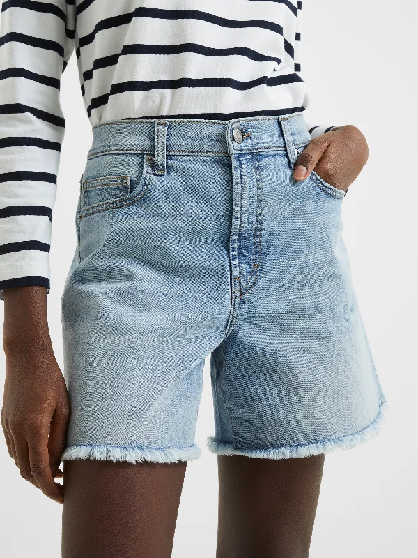 Women's Apparel Denim Stretch Boyfriend Shorts