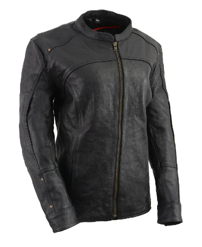 Women's Clothing For Special Occasions Milwaukee Leather ML8065 Women’s Long Premium Black Leather Jacket Women's Clothing For Special Occasions Milwaukee Leather ML8065 Women’s Long Premium Black Leather Jacket