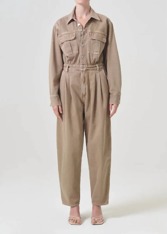Women's Tops And Clothing Silka Jumpsuit In Root Beer