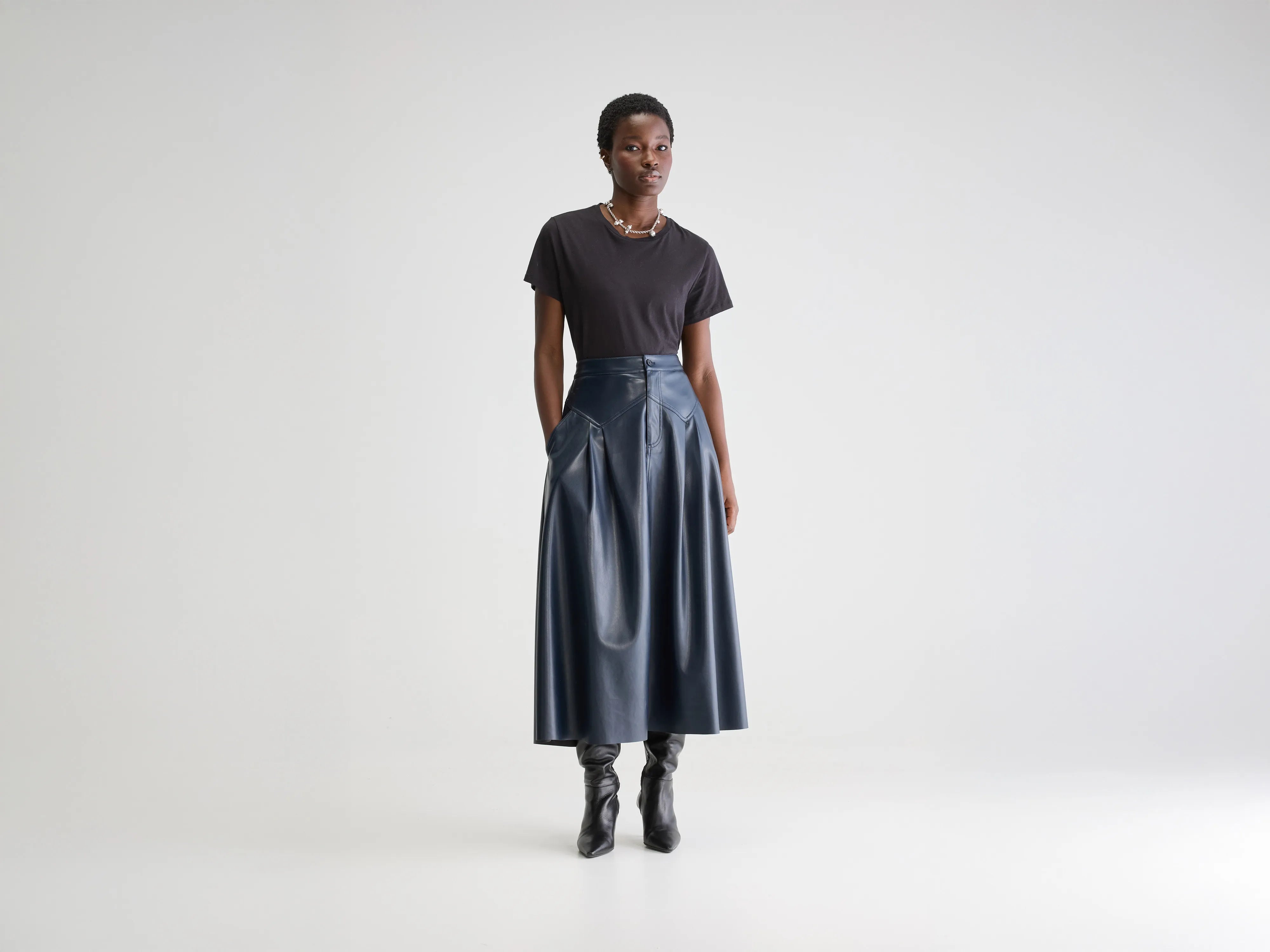 Luxury Women's Clothes Gala flared mid skirt (251 / W / CAPTAIN)