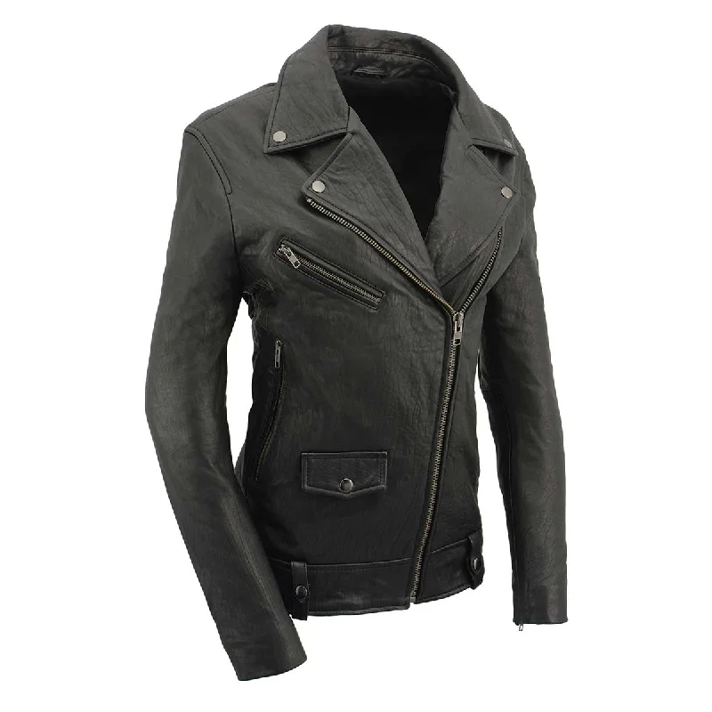 Everyday Women's Fashion Trends Milwaukee Leather Women's Black Premium New Zealand Lambskin Motorcycle Style Leather Jacket SFL2875 Everyday Women's Fashion Trends Milwaukee Leather Women's Black Premium New Zealand Lambskin Motorcycle Style Leather Jacket SFL2875