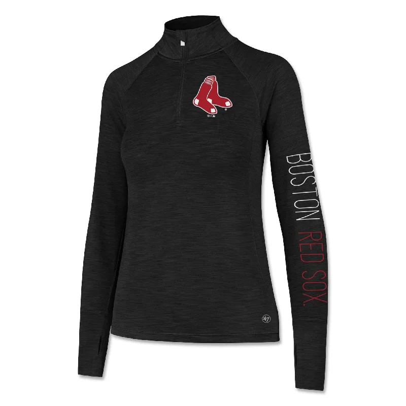 Stylish Women's Clothing Ladies 47 Forward Impact 1/4 Zip - Black