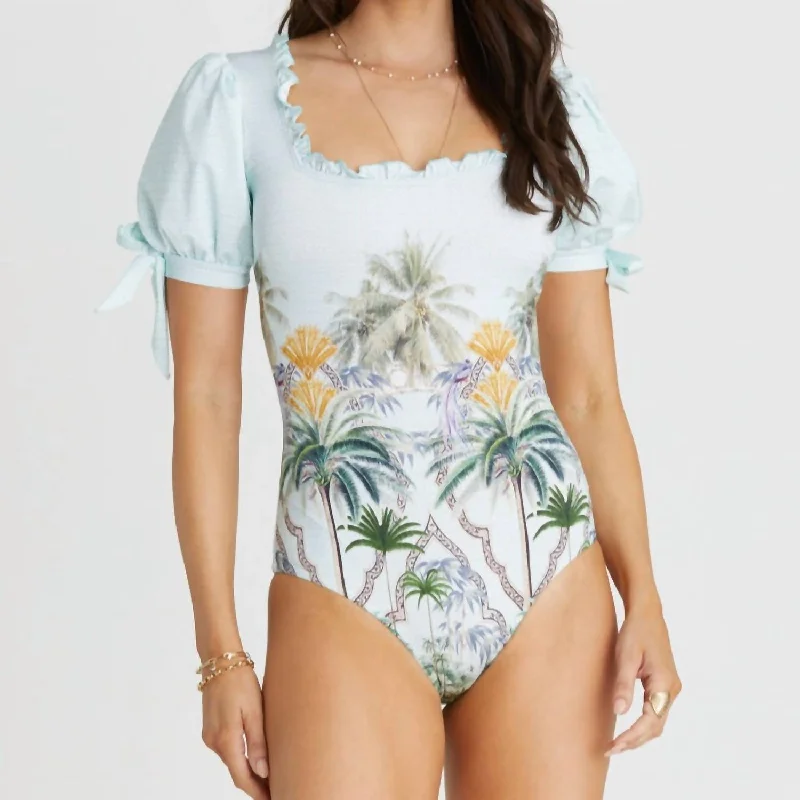 Stylish Women's Outerwear Apparel Palmilla Joanna One Piece In Blue