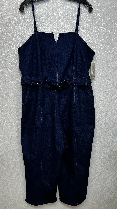 Vintage-Inspired Garments Denim Jumpsuit, 7th & hudson Size 2x