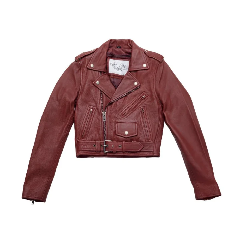 Women's Clothing Sets Katy - Women's Leather Jacket - BHBR