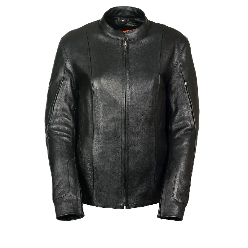 Flash Sales Today Milwaukee Leather MLL2520 Ladies Racer Black Leather Motorcycle Jacket Flash Sales Today Milwaukee Leather MLL2520 Ladies Racer Black Leather Motorcycle Jacket
