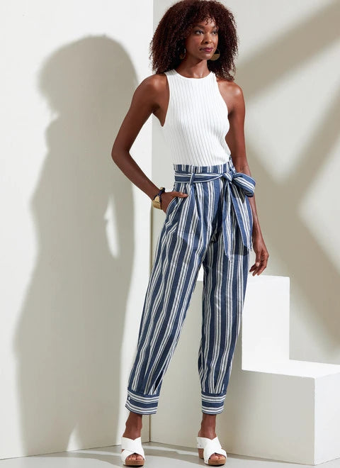 Fashionable Women's Casual Apparel Vogue Trousers V1873