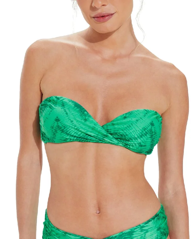 End of Season Sale ViX Tamale Cactus Hala Bandeau Top