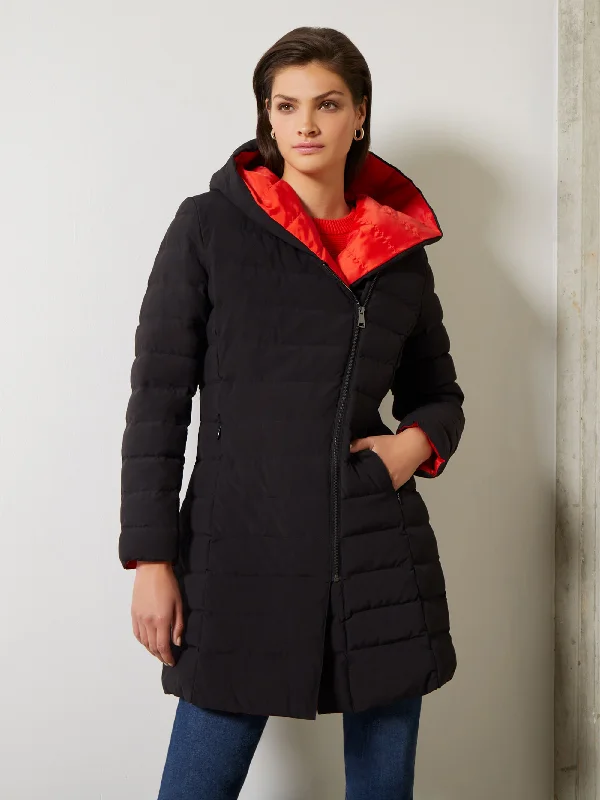 Women's Evening Wear for Special Occasions Iolani Midi Puffer Coat