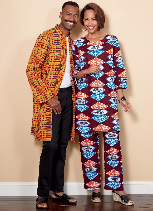 Flash Sales This Week Butterick Unisex Coat, Tunic, Trousers B6534