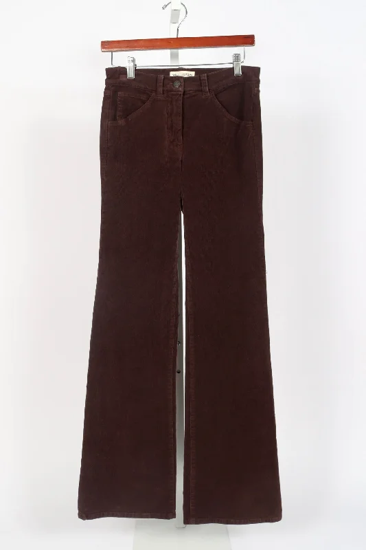 Women Fashion Celia Pant - Oxblood