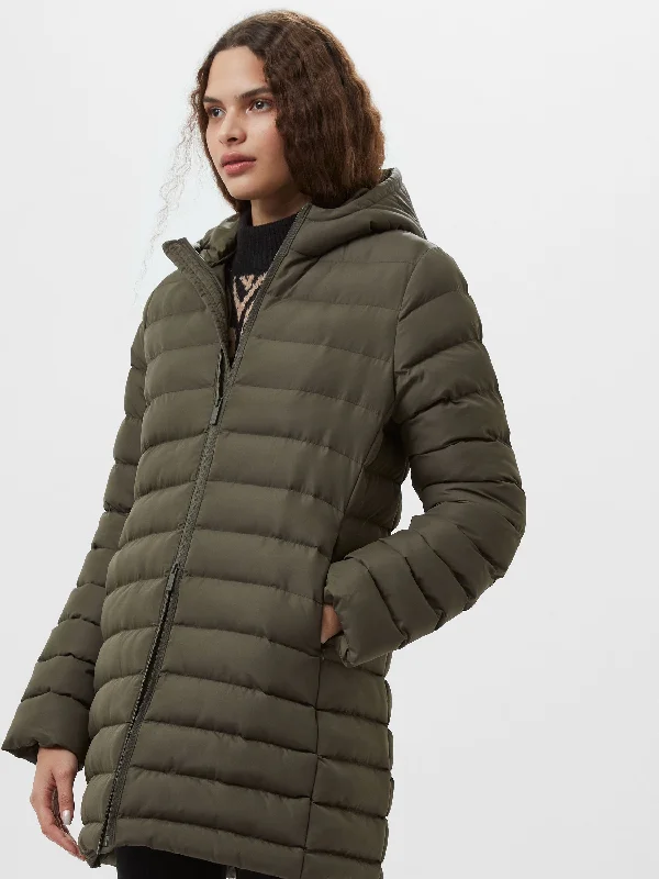 Best Online Boutiques For Women Hooded Puffer Coat
