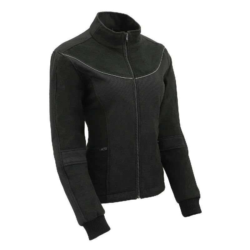 Flash Sale Online Milwaukee Leather MPL2780 Women's Black Textile and Fleece Combo Jacket Flash Sale Online Milwaukee Leather MPL2780 Women's Black Textile and Fleece Combo Jacket