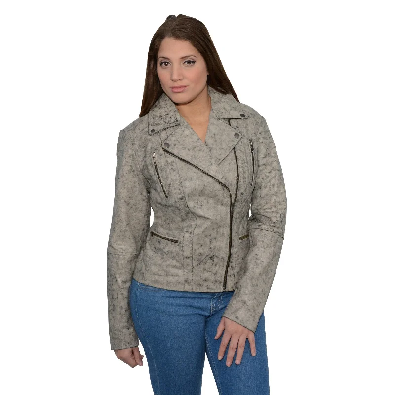 Women Online Clothing Boutiques Milwaukee Leather SFL2835 Women's Distressed Brown Motorcycle Style Fashion Leather Jacket with Asymmetrical Zipper Women Online Clothing Boutiques Milwaukee Leather SFL2835 Women's Distressed Brown Motorcycle Style Fashion Leather Jacket with Asymmetrical Zipper