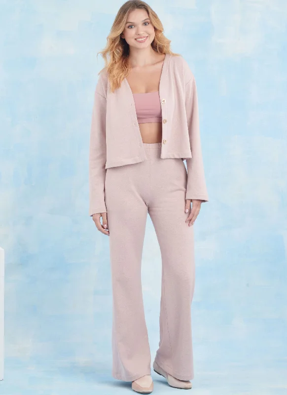 Women's Fashion-Forward Apparel Simplicity Loungewear S9857