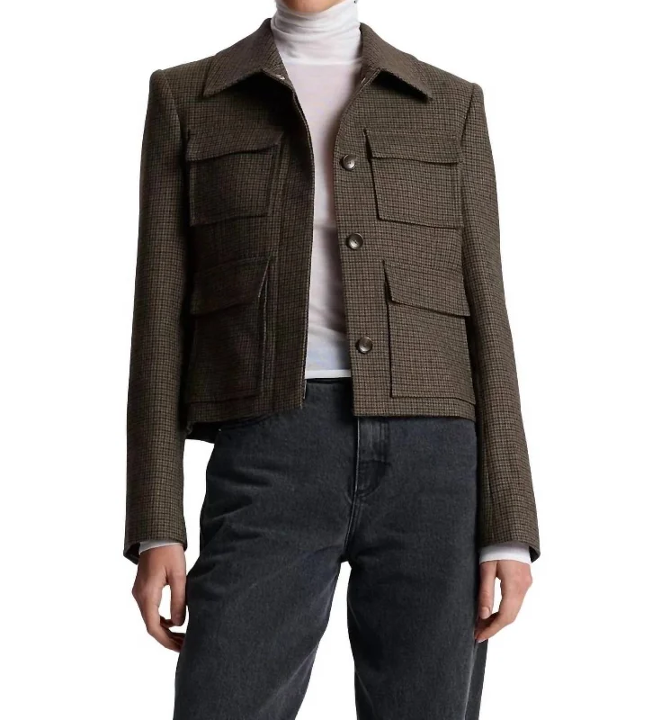 Women's Workout Garments Jamie Jacket In Tan/olive