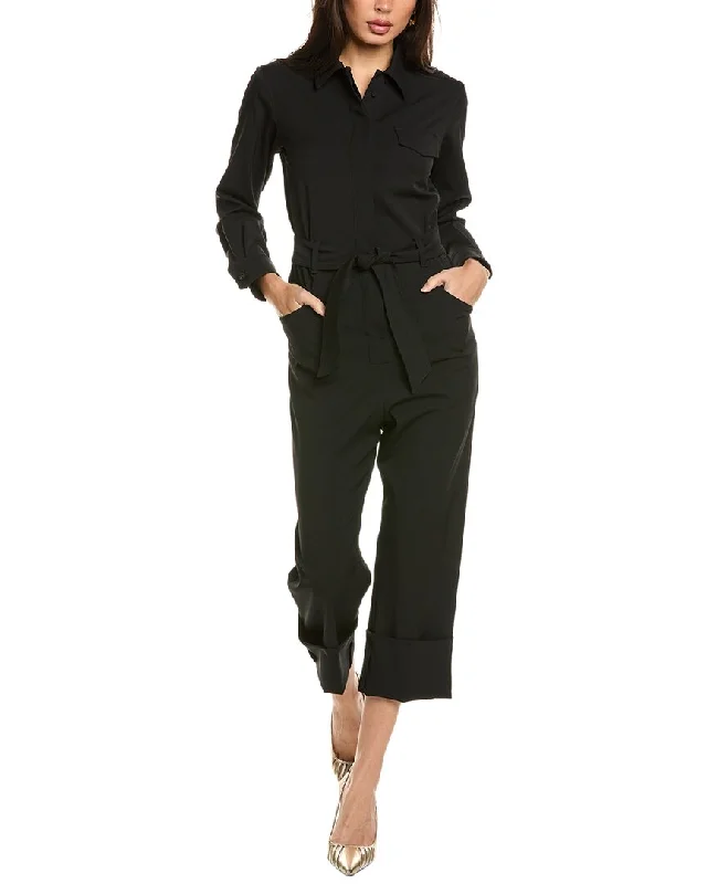 Women's Vintage Clothes Max Mara Bari Wool-Blend Jumpsuit