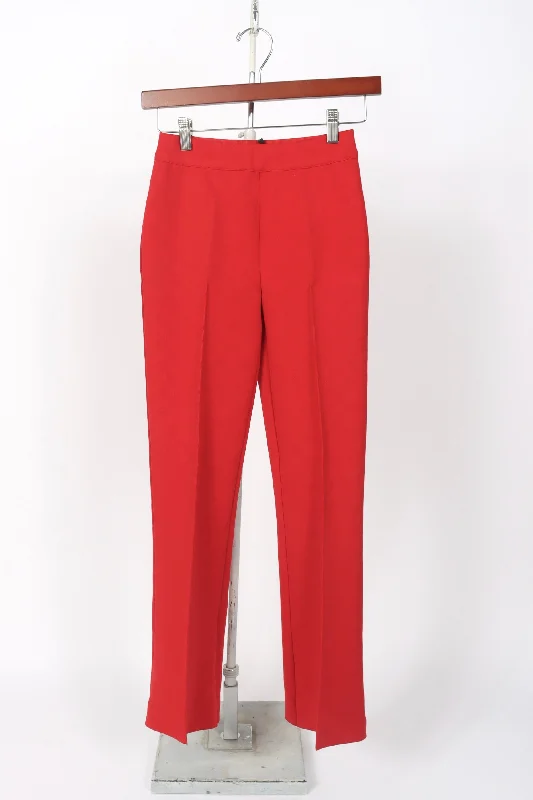 Trendy Boutiques Online Kick Pant - Red (By Phone Order Only)