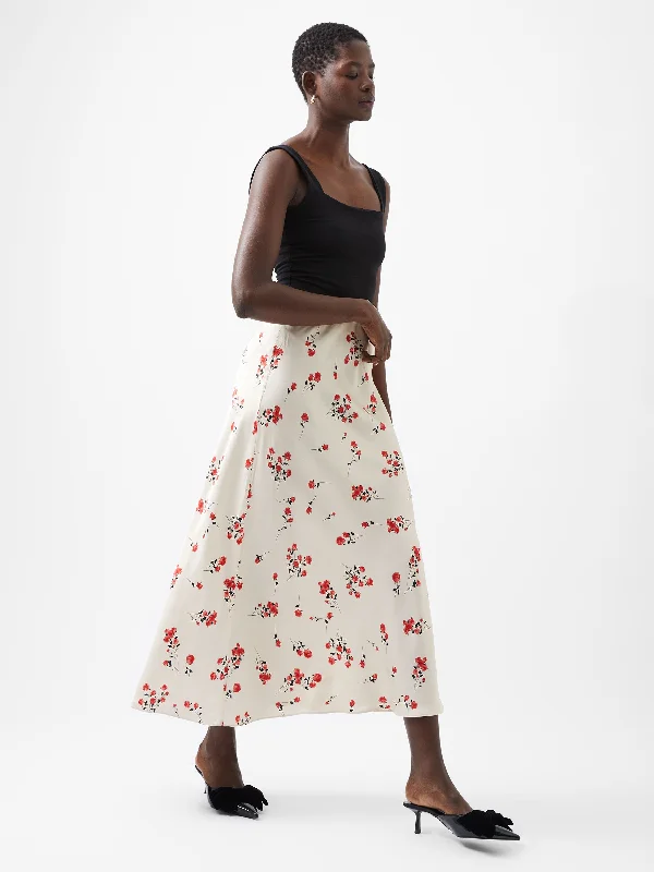 Women's Tailored Outfit Floramour Ennis Eco Satin Maxi Skirt