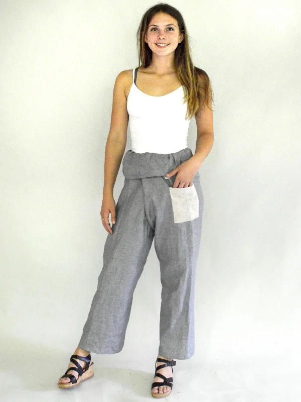Elegant Clothing For Women Folkwear 161 Thai Fisherman's Pants