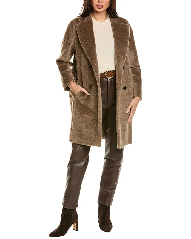 Women's Fashion Clothes S Max Mara Roseto Alpaca & Wool-Blend Coat