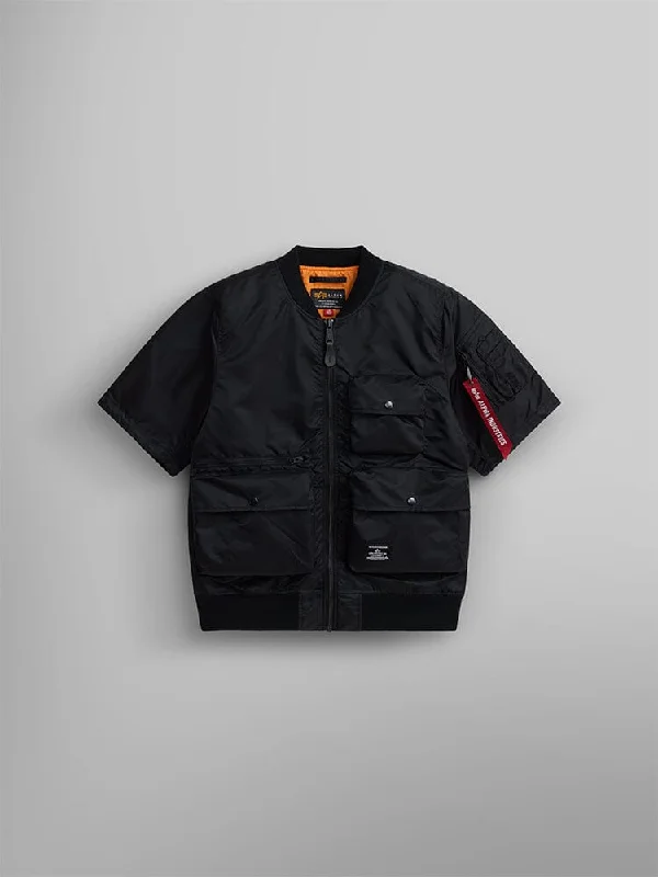 Women's Classic Attire L-2B SHORT SLEEVE BOMBER JACKET