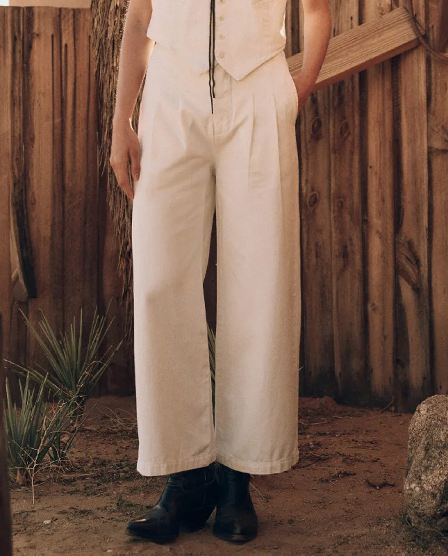 Trendy Outfits For Girls The Sculpted Trouser. -- Natural Hemp