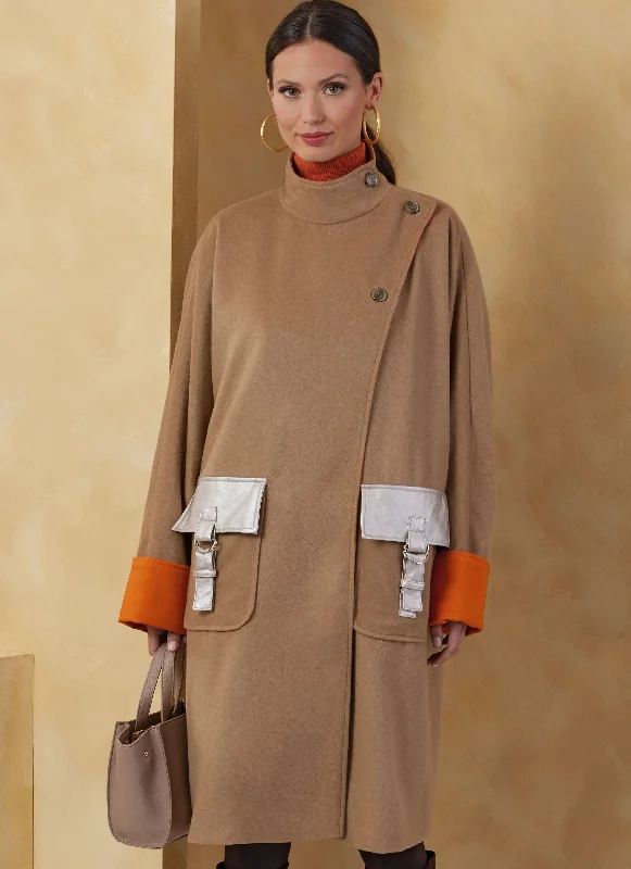 Women's Charming Outfit For Events Vogue Coats V2075