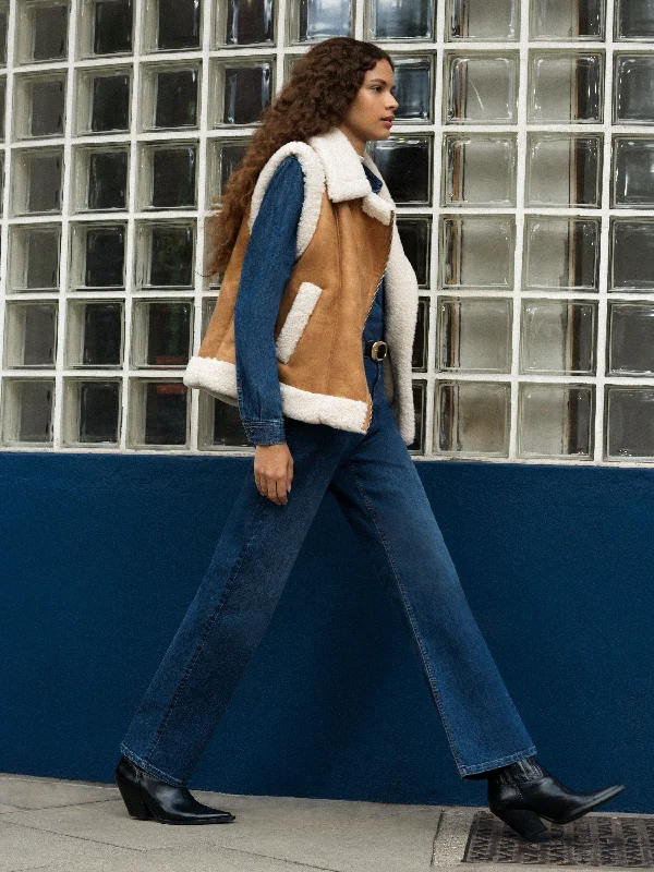Winter Wardrobe Clearance Camry Suedette Gilet