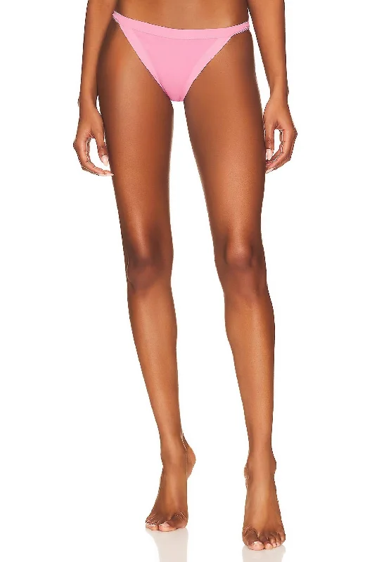 Women's Clothes For The Office Vacay Bikini Bottom In Guava