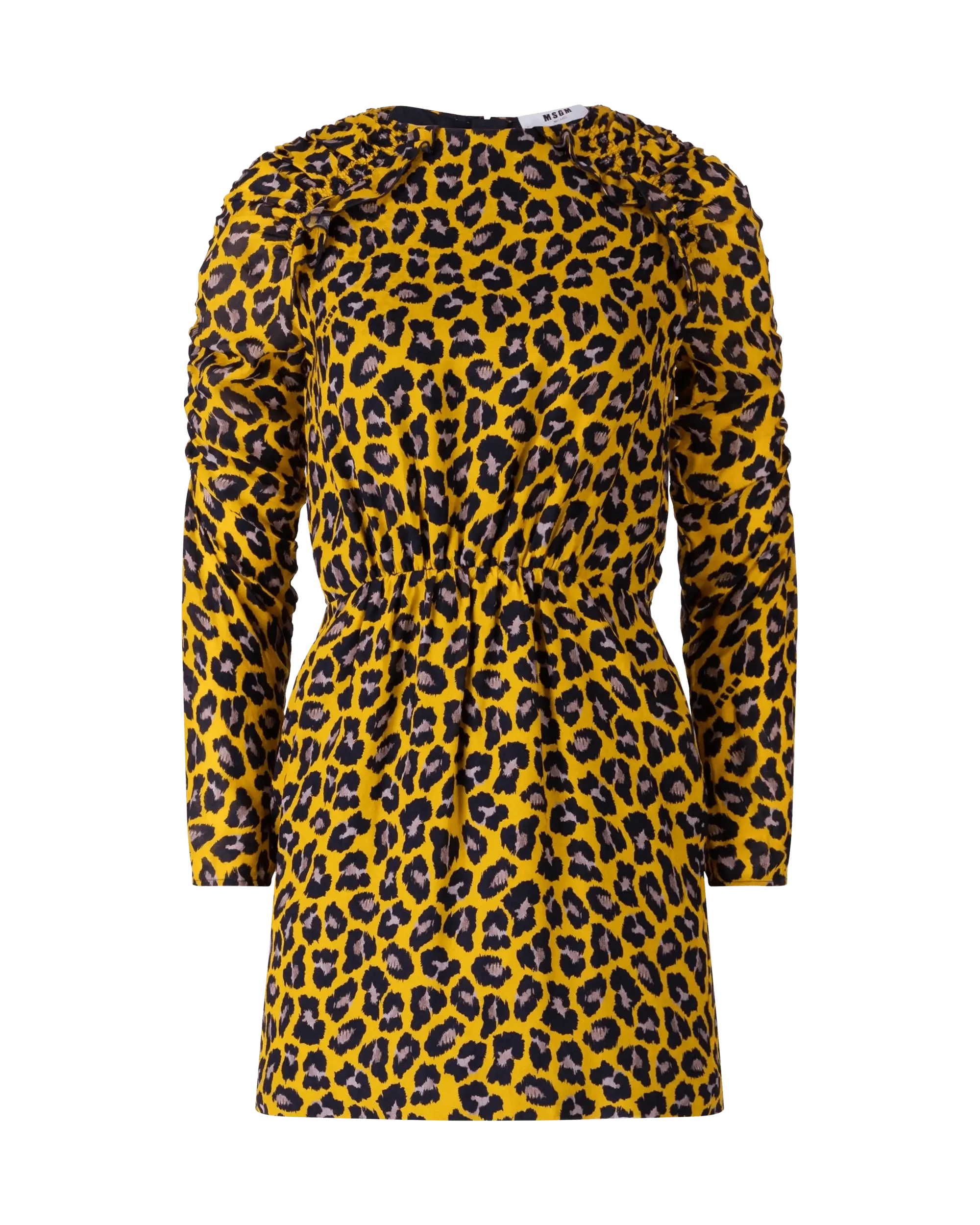 Women's Clothing For Outdoor Events Leopard Print Mini Dress