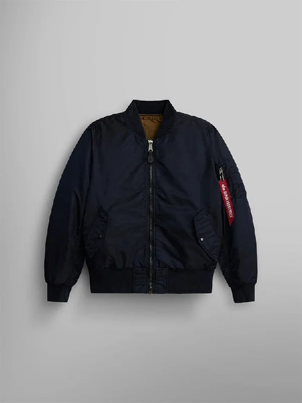 Women's Luxury Apparel MA-1 BATTLEWASH BOMBER JACKET