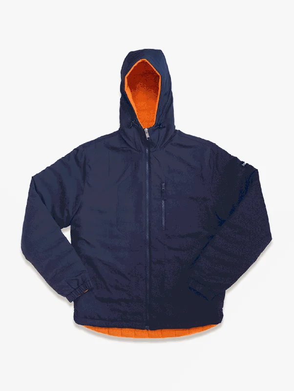 Women's Chic Outerwear Outfit Esrever Reversible Wadded Jacket (unisex)