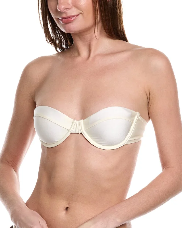 Women's Elegant Clothing Sets Solid & Striped The Maisie Bikini Top