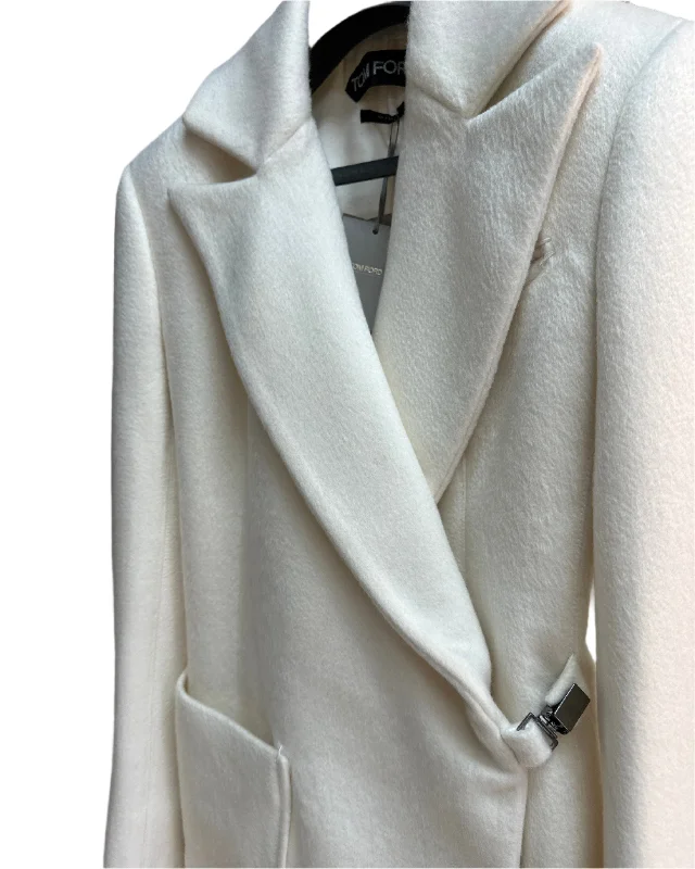 Women's Seasonal Fashion Trends Tom Ford Womens Jacket In White