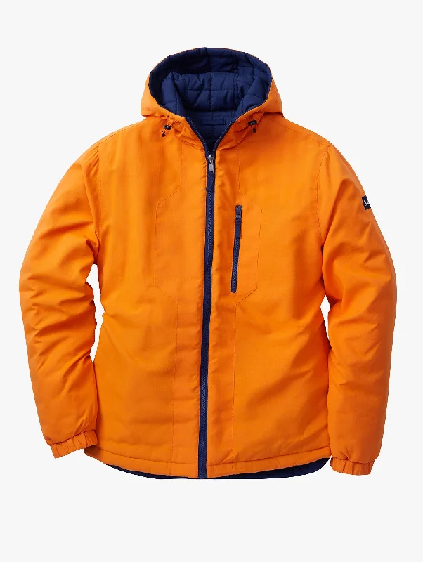 Women's Plus-Size Casual Outfit Esrever Reversible Wadded Jacket (unisex)