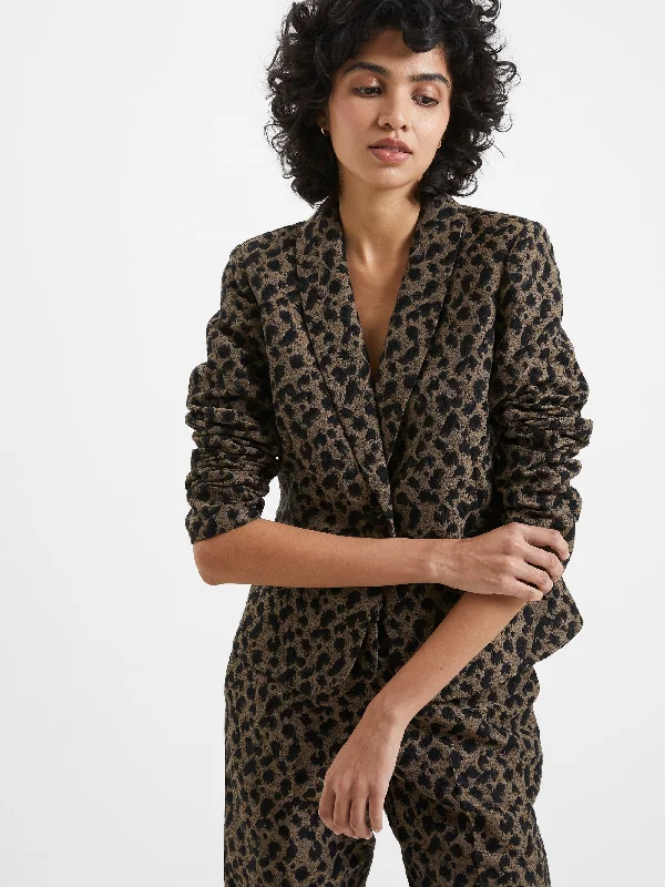 Classic Women's Clothing Styles Estella Jacquard Blazer